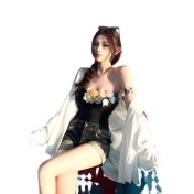 LHN1034 LYCKA 韓風連體泳衣