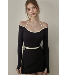 LHN1037 LYCKA 韓風連體泳衣