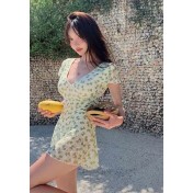 LHN1042 LYCKA 韓風連體泳衣