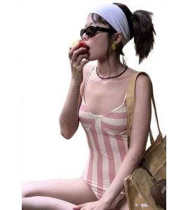 LHN1048 LYCKA 韓風連體泳衣