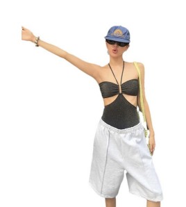 LHN1049 LYCKA 韓風連體泳衣