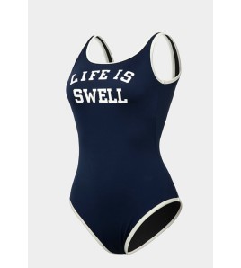 LHN1077 LYCKA 韓風連體泳衣