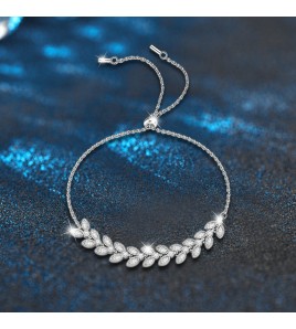 LMZJ016-莫桑鑽925銀手鏈