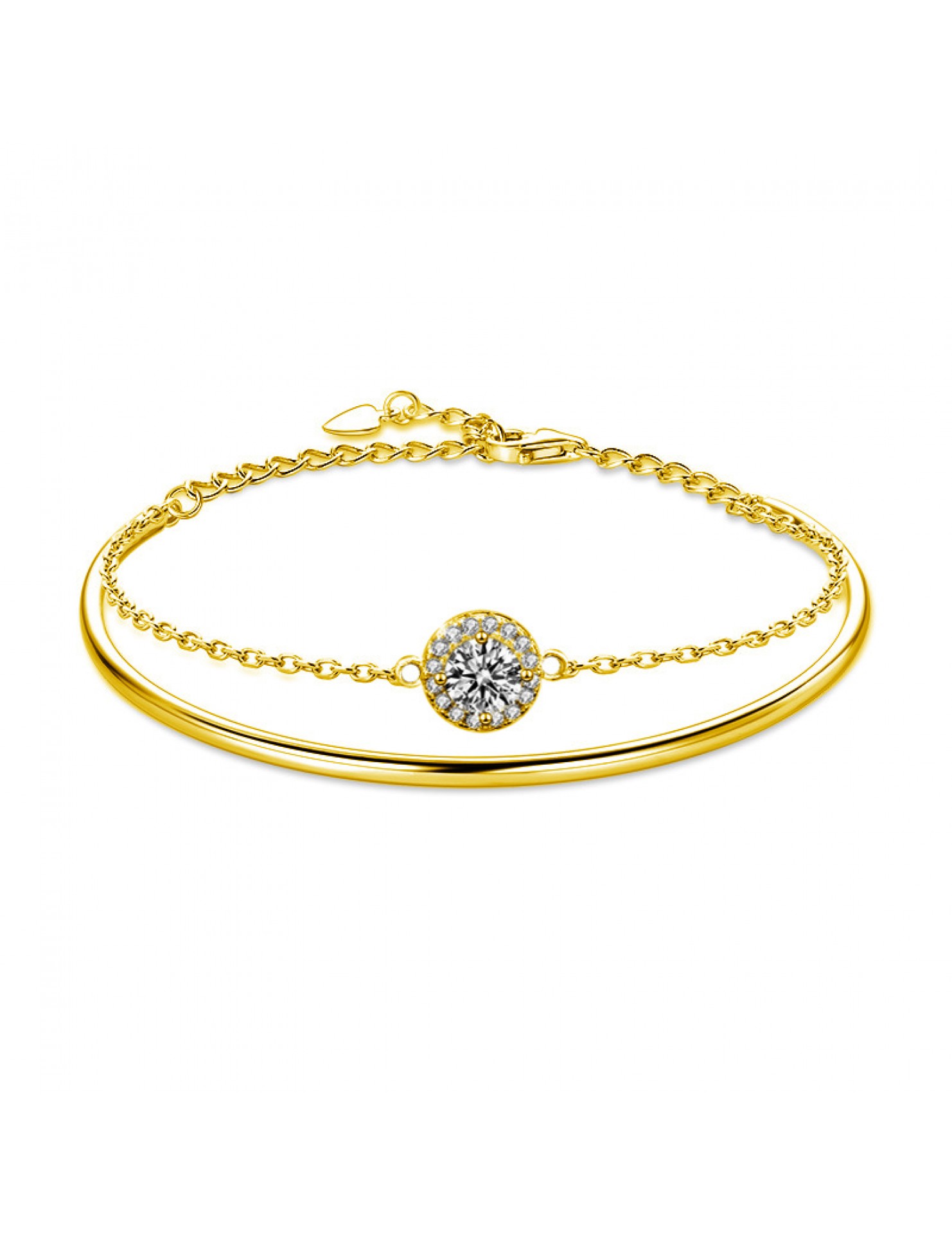 LMZJ019-莫桑鑽50分莫桑鑽手鏈