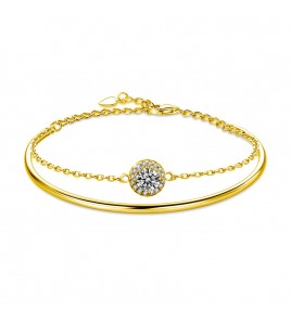 LMZJ019-莫桑鑽50分莫桑鑽手鏈