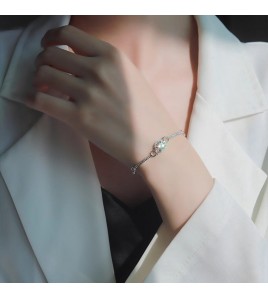 LMZJ020-莫桑鑽925銀手鏈