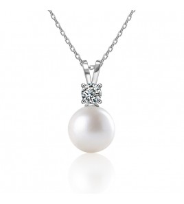 LMZJ110-莫桑鑽925銀項鍊