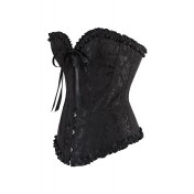 LDB4038a-女士一件式居家馬甲 (黑色)