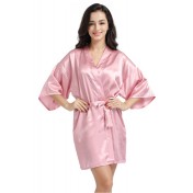 LHY2013-3Light女士性感浴袍粉紅色