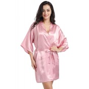 LHY2013-3Light女士性感浴袍粉紅色