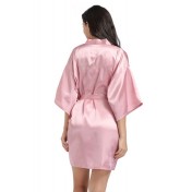LHY2013-3Light女士性感浴袍粉紅色