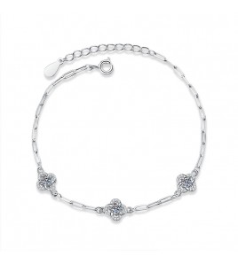 LMZJ010-莫桑鑽925銀手鏈