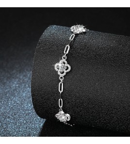 LMZJ010-莫桑鑽925銀手鏈