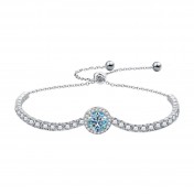 LMZJ007-莫桑鑽925銀手鏈