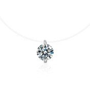 LMZJ058-Moissanite  0.5 Carart  moissanite necklace