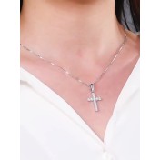 LMZJ072-莫桑鑽925銀項鍊