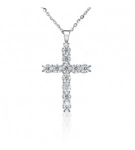 LMZJ072-莫桑鑽925銀項鍊