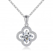 LMZJ074-莫桑鑽925銀項鍊