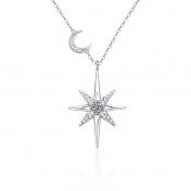 LMZJ080-莫桑鑽10分莫桑鑽（3mm）項鍊