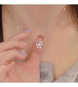 LMZJ083-莫桑鑽925銀項鍊