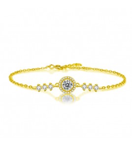 LMZJ009-莫桑鑽925銀手鏈