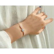 LMZJ009-莫桑鑽925銀手鏈