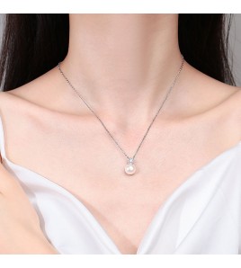 LMZJ096-莫桑鑽925銀項鍊