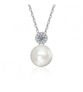 LMZJ096-莫桑鑽925銀項鍊