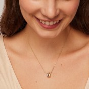 LMZJ100-莫桑鑽34分莫桑鑽項鍊