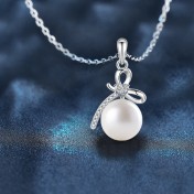 LMZJ101-莫桑鑽10分莫桑鑽（心形3mm）項鍊