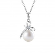 LMZJ101-莫桑鑽10分莫桑鑽（心形3mm）項鍊