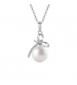 LMZJ101-莫桑鑽10分莫桑鑽（心形3mm）項鍊