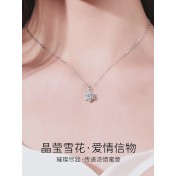 LMZJ102-莫桑鑽925銀項鍊