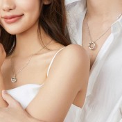 LMZJ104-莫桑鑽925銀項鍊