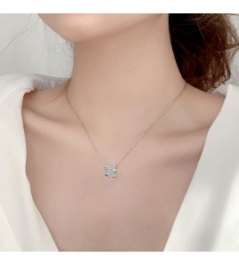 LMZJ107-莫桑鑽925銀項鍊