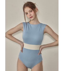 LSPKZ251113 LYCKA 韓版連身泳衣