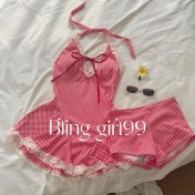 LSPKZ251117 LYCKA 韓版分體泳衣