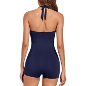 LYX23101LYCKA 歐美風格連體泳衣