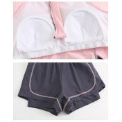 LKZ250160 LYCKA Korean Style Two Pieces Set Swimwear