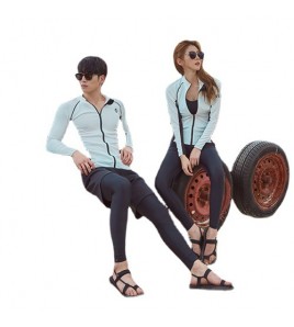 LKZ250163 LYCKA Korean Style Rash Guard Swimwear 