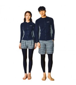 LKZ250165 LYCKA Korean Style Rash Guard Swimwear 