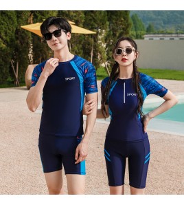 LKZ250172 LYCKA Korean Style Rash Guard Swimwear 