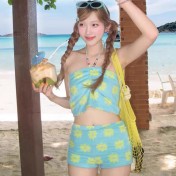 LKZ250182 LYCKA Korean Style Bikini Swimwear 