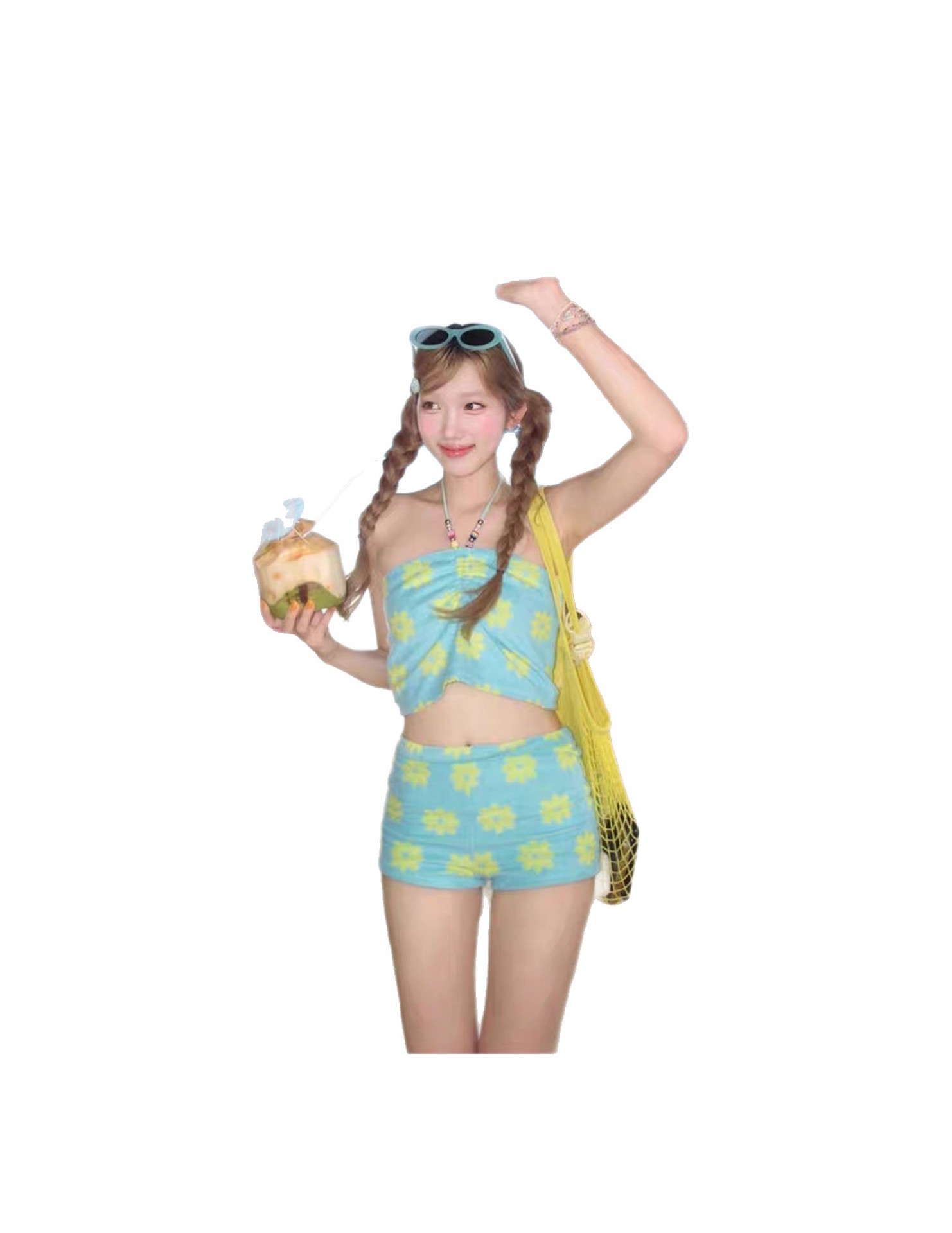 LKZ250182 LYCKA Korean Style Bikini Swimwear 