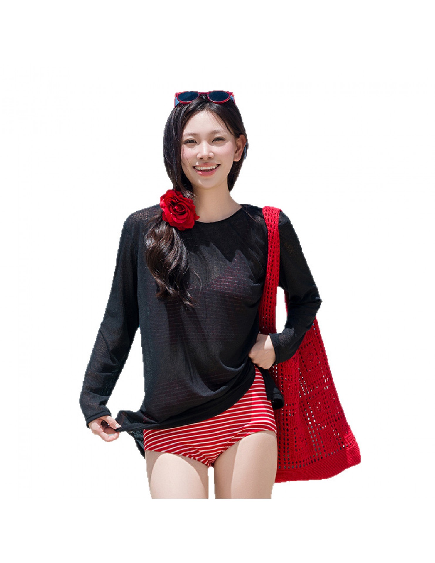 LKZ250185 LYCKA Korean Style Bikini Swimwear 