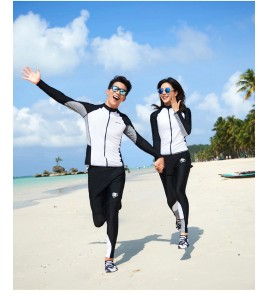 LKZ250192 LYCKA Korean Style Rash Guard Swimwear 