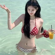 LKZ250197 LYCKA Korean Style Bikini Swimwear 