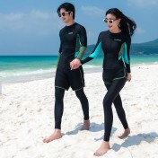 LKZ250208 LYCKA Korean Style Rash Guard Swimwear 