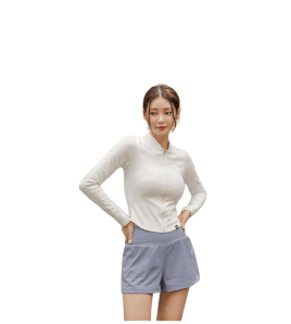 LKZ250209 LYCKA Korean Style Rash Guard Swimwear 