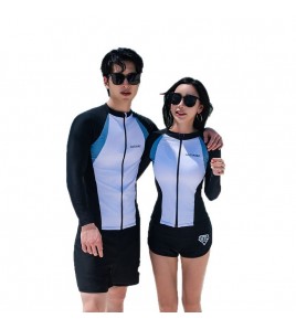 LKZ250212 LYCKA Korean Style Rash Guard Swimwear 